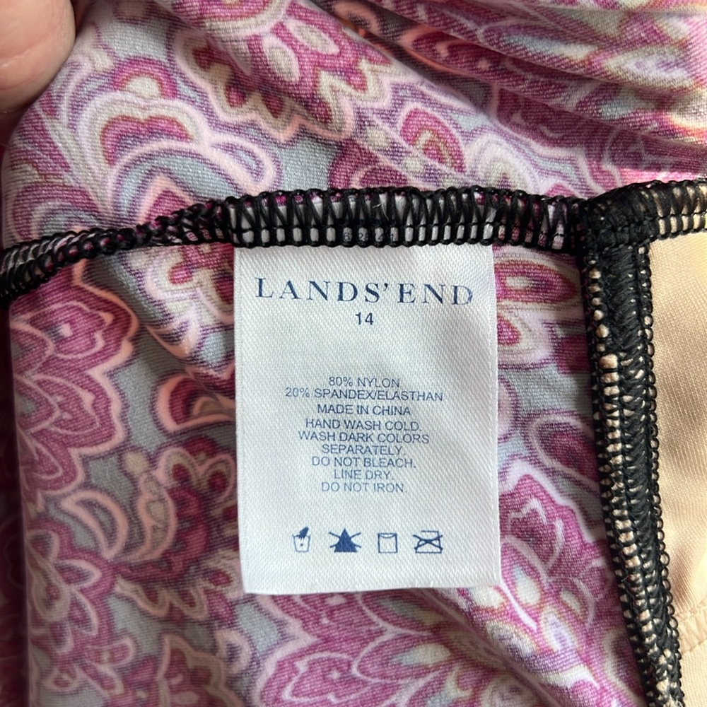 Lands’ End 2 Piece, Tankini Suit - Picture 8 of 12
